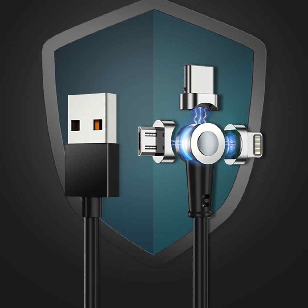 Magnetic USB Charging Cable 180° Rotate